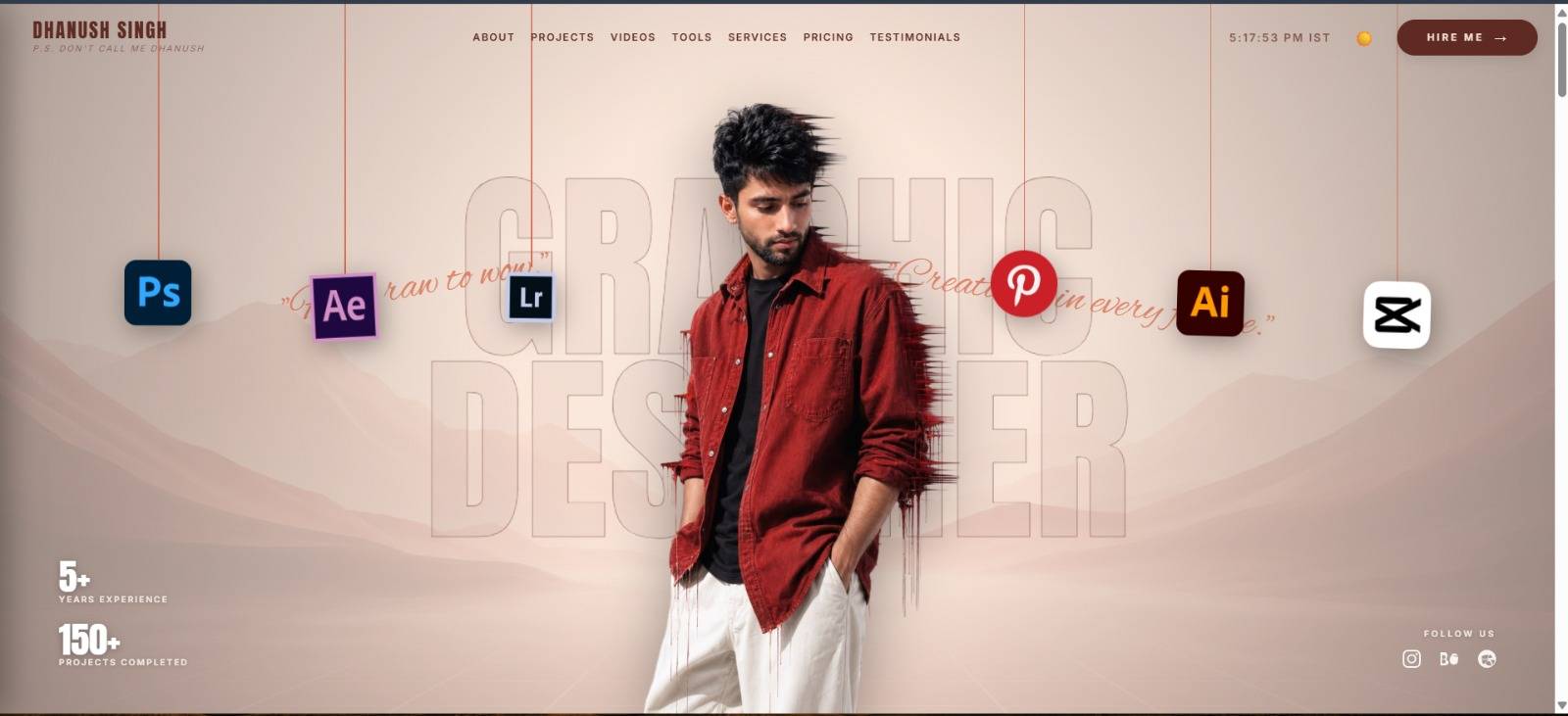 Dhanush Singh Portfolio